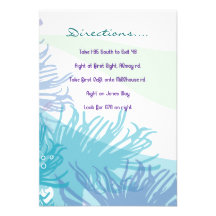 Carte de direction de Mitzvah de barre de baleine  Invitations Personnalisées