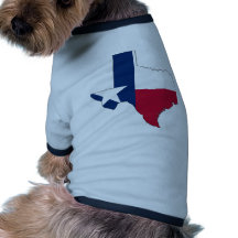 Carte de drapeau du Texas Manteaux Pour Toutous
