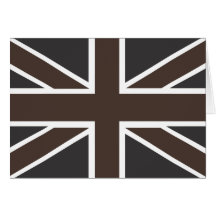 Carte de drapeau d'Union Jack