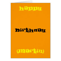 Carte de joyeux anniversaire