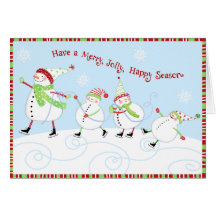 Carte de Joyeux, gai, heureux Noël