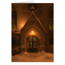 Carte de note de Christms