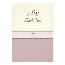 Carte de remerciements croisé argenté invitations personnalisées