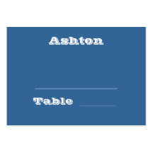 Carte de Tableau d'Ashton Modèle De Carte De Visite