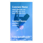 Carte de visite d'air de kitesurf