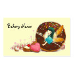 Carte de visite de boulangerie avec la fée