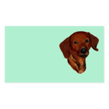 Carte de visite de chien