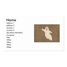 Carte de visite de fantôme