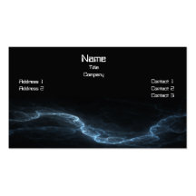 Carte de visite de fractale