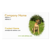 Carte de visite de mastiff