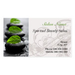 Carte de visite de salon de santé de massage de be