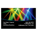 Cartes de visite DJ