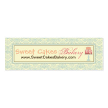 Carte de visite maigre de sweet sixteen