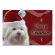 Carte maltaise de Joyeux Noël