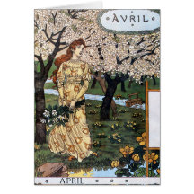 Carte : Mois d'avril - Avril