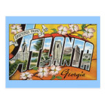 Carte postale d'Atlanta la Géorgie