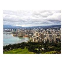 Carte postale de Honolulu