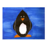 Carte postale de pingouin