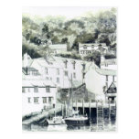 Carte postale "d'étapes louches"