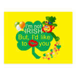 Carte postale du jour de St Patrick