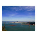 Carte postale panoramique de Golden Gate