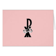 Carte pour notes chrétien de jeune mariée