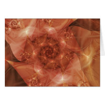 Carte rose emprisonnée