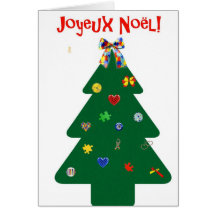 Carte Sapin de Noël