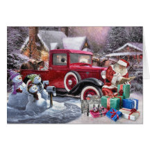 Cartes de Noël de studios de Rod de rat 6