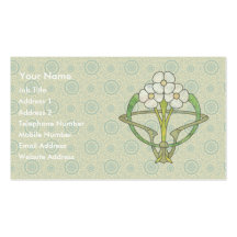 Cartes de visite celtiques de T2 de conception flo Cartes De Visite Personnelles