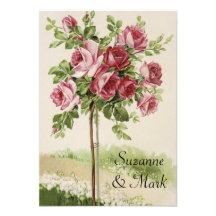Cartes les épousant vintages de RSVP Faire-parts