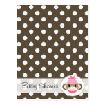 Cartes postales mignonnes par le magasin de singe 