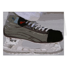 Cartes pour notes de patin d'hockey