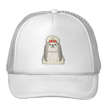 Cartoon Shih Tzu Kappe