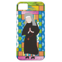 Cas catholique de l'iPhone 5 de nonne Étuis iPhone 5