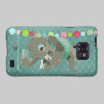 Cas chanceux de vert d'éléphant de Lil coques case-mate