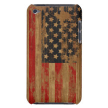 Cas de Coque-Compagnon de drapeau américain Coques iPod Case-Mate
