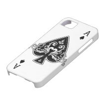 Cas de l'as de pique iPhone5 Coque iPhone 5