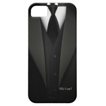 Cas de l'iPhone 5 de costume du smoking des hommes Coques Case-Mate iPhone 5