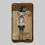 Cas de monogramme de Moïse de rose rouge coques case-mate