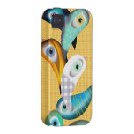 Cas d'Iphone 4 d'oiseaux de Lucha Libre Étui iPhone 4
