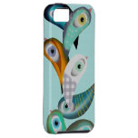 Cas d'Iphone 5 d'oiseaux de Lucha Libre Coque iPhone 5 Case-Mate
