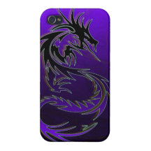 cas tribal de téléphone de dragon coques iPhone 4/4S