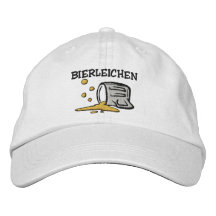 Casquette brodé de "cadavre de bière" de BIERLEICH Casquette De Baseball
