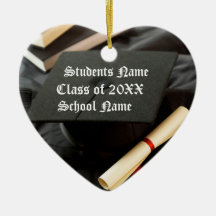 Casquette et diplôme personnalisés d'obtention du  décoration de noël