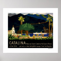 Catalina durch Otis Shepard, C. 1935. Plakat