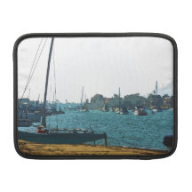 Catamarran u. Segelboot-Rickshaw-Laptop-Hülse MacBook Sleeves