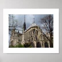 Cathédrale de Notre Dame Affiche