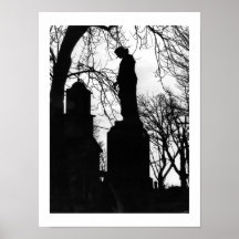 Cemetery Statue Print