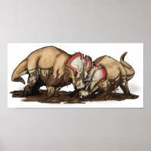 Centrosaurus - Dinosaurier Posterdrucke